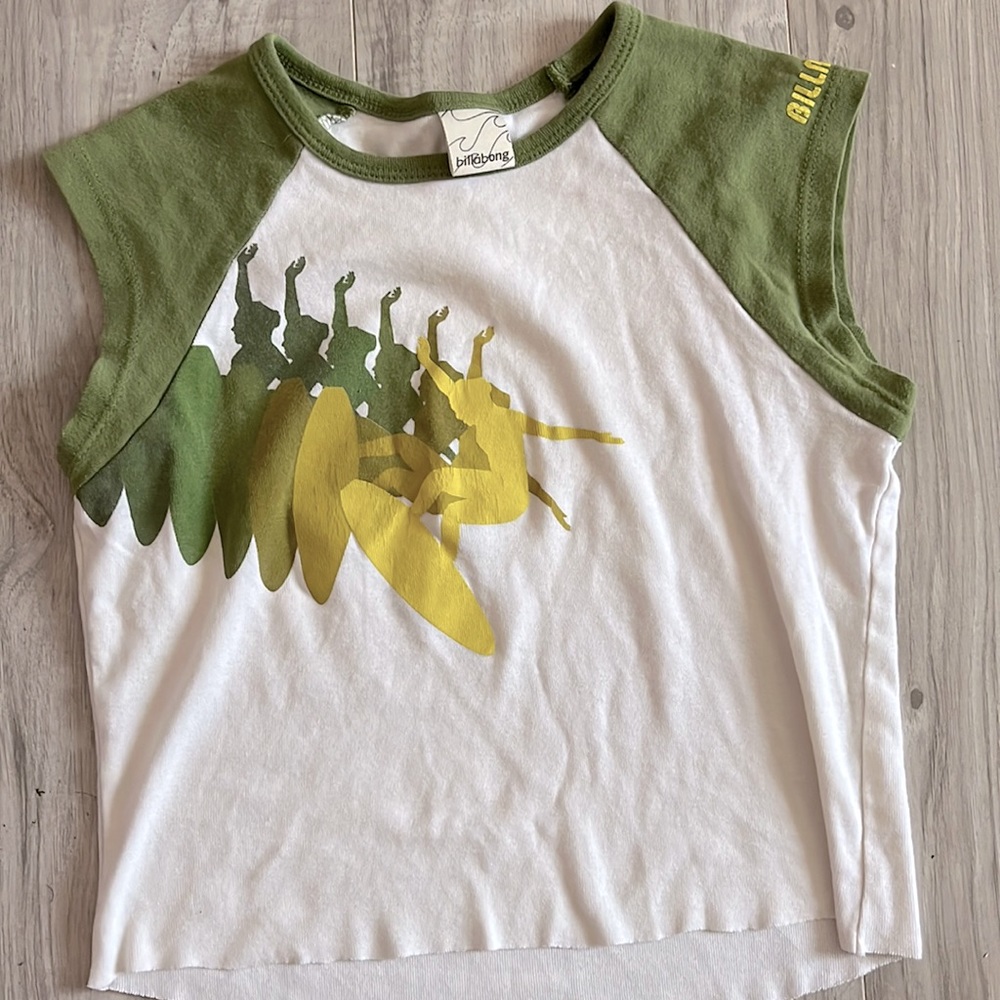 y2k billlabong baby tee